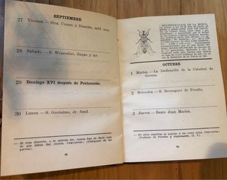 Agenda Escolar Bosch 1946 Antigua