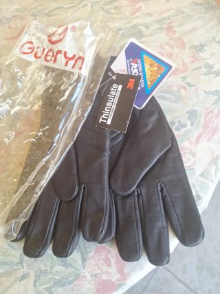 Guantes de moto Cuero negros (a estrenar)