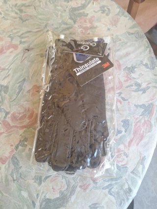 Guantes de moto Cuero negros (a estrenar)