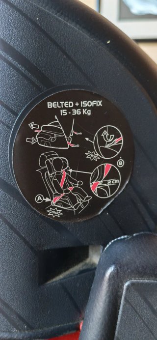 Silla de coche para niños Maserati Original