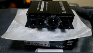 Mini Amplificador AK-160BT Bluetooth 20Wx2 +Fuente