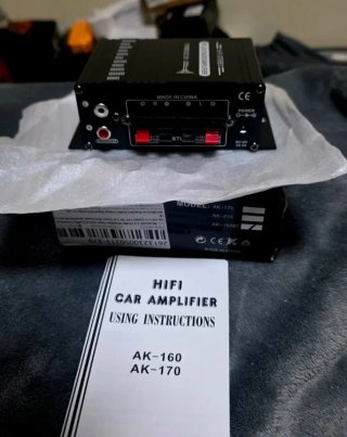 Mini Amplificador AK-160BT Bluetooth 20Wx2 +Fuente
