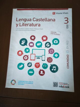 Lengua castellana y literatura 3° ESO