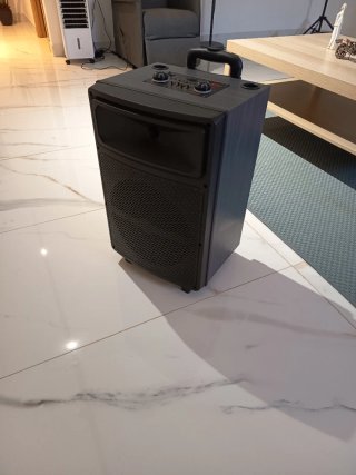 Altavoz Karaoke con Ruedas y Micrófonos