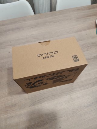 Fuente Alimentación Tacens 550W 80 Plus Bronze
