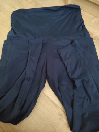3 Mallas Premamá XL (azul, negro y en vaquero)