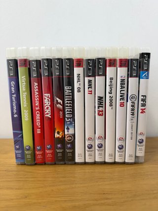 Lote Juegos PS3: Gran Turismo, FIFA, NHL y más