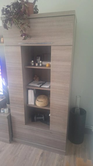 Armario de salón madera