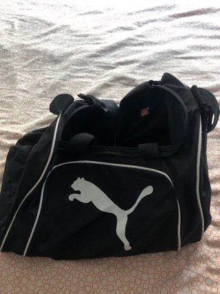 Bolsa de deporte Puma negra
