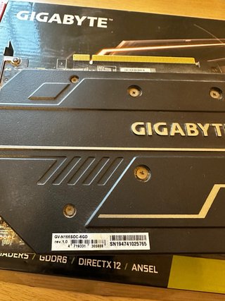 Tarjeta gráfica Gigabyte nvidia GTX 1660 Super 6GB