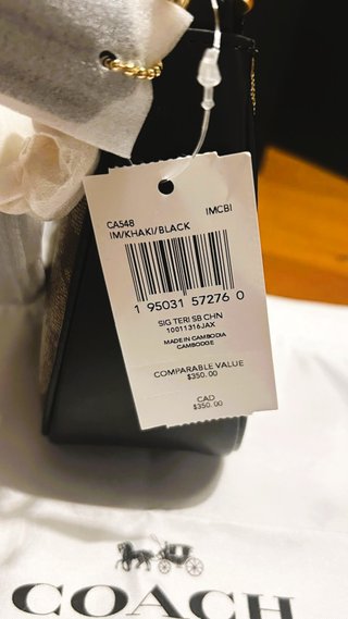Bolso Coach Teri Lona Firma