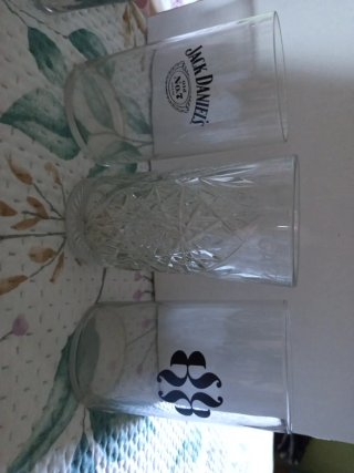 Lote Vasos Coleccionables Brugal, Jack Daniel's, M