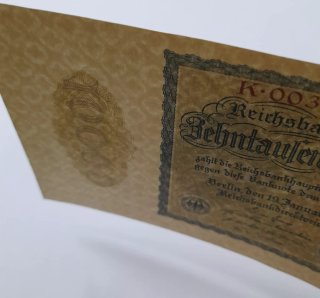 Billete 10000 Reichsmark 1922