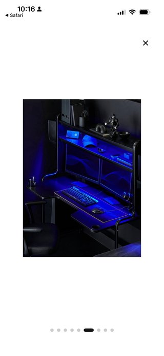Escritorio Gaming IKEA FREDDE
