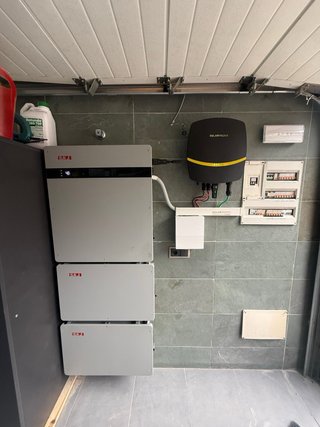 Placas solares, baterias, etc