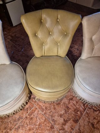 3 Butacas Descalzadoras Beige