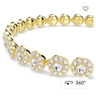 Pulsera Swarovski Angelic Oro 18k