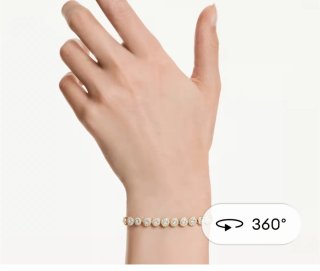 Pulsera Swarovski Angelic Oro 18k