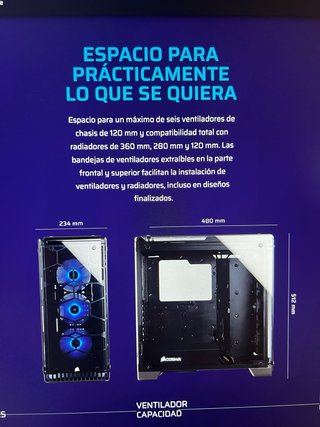 Pack refrigeracion + fuente + caja Corsair