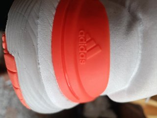 Zapatillas Adidas Running Gris Naranja