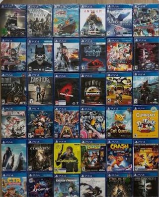 Juegos y accesorios de todo tipo de consolas.