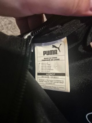 Bolso Puma Negro y Blanco