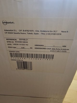 Ventilador de techo blanco sin luz