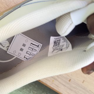 Nike Beige/Gris Zapatilla Deportiva