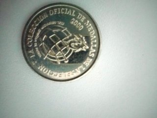 Medalla Colección Oficial Selección 2000 Guerrero