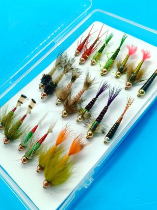 Set Ninfas Pesca Salmón