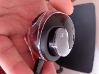 Auriculares Inalámbricos Negros y Plateados