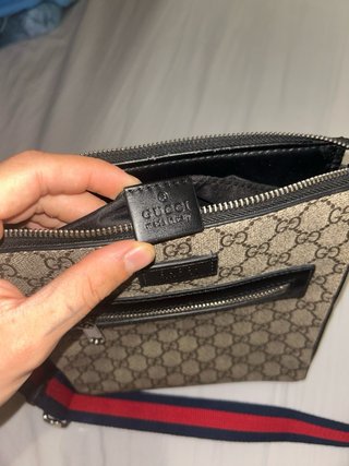 Tracolla Gucci marrone