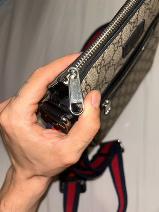 Tracolla Gucci marrone