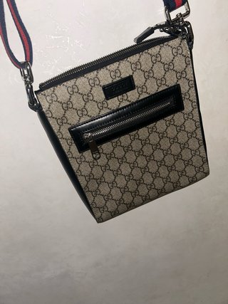 Tracolla Gucci marrone