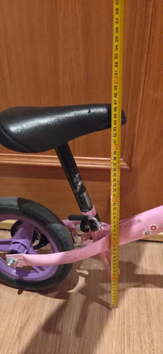 Bici infantil rosa