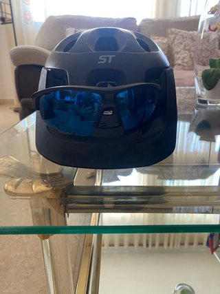 Casco Rockrider ST Negro