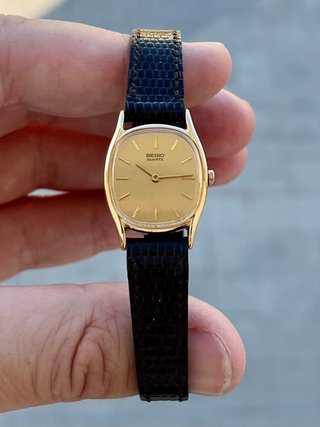 Reloj Seiko “Tank” Vintage Nuevo Gold *Año 1985*