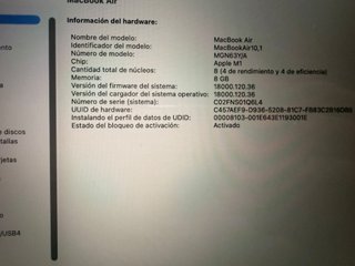 MacBook Air 2020 Plata/Gris Espacial