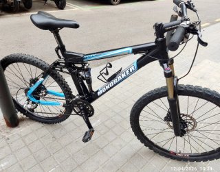 Bicicleta Mondraker Foxy Negra y Azul