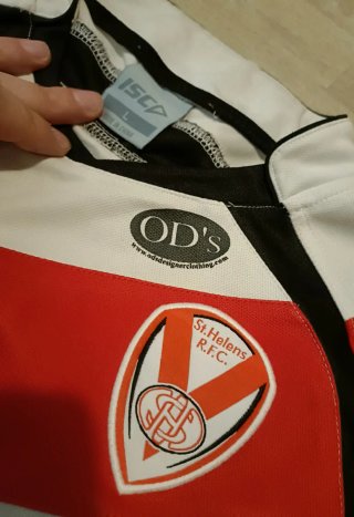 Camiseta Rugby St Helens RFC ISC Talla L