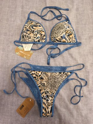 Bikini Calzedonia Talla S Animal Print