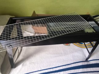 Barbacoa plegable de 60cm de parrilla