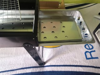 Barbacoa plegable de 60cm de parrilla