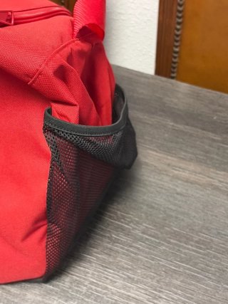 Mochila Adidas Tiro L Duffle Roja