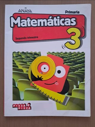 Matemáticas 3º Primaria (4 libros)