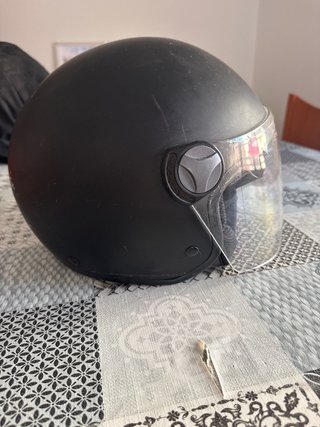 Casco integral negro Kzi
