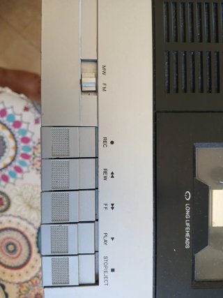 Philips ARC16 Radio Cassette Despertador