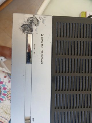 Philips ARC16 Radio Cassette Despertador