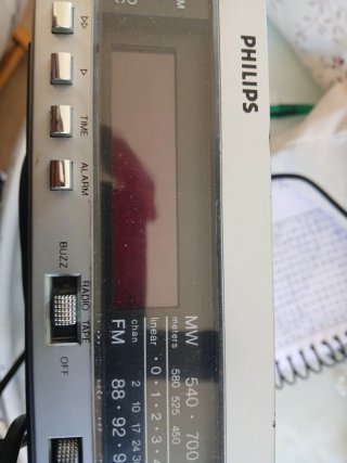 Philips ARC16 Radio Cassette Despertador