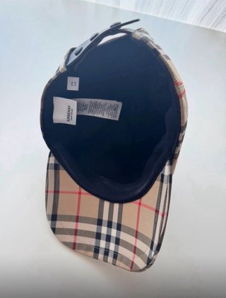 Gorra Burberry Clásica Check
